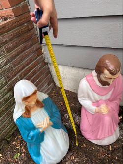 🙏Outdoor Nativity Statues – Mary & Joseph – $50 OBO