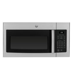 GE - 1.6 Cu. Ft. Over-the-Range Microwave with Convenience Cooking Controls - Stainless Steel