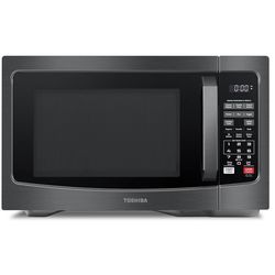 Chrome, appliance, Toshiba microwave mint condition like new