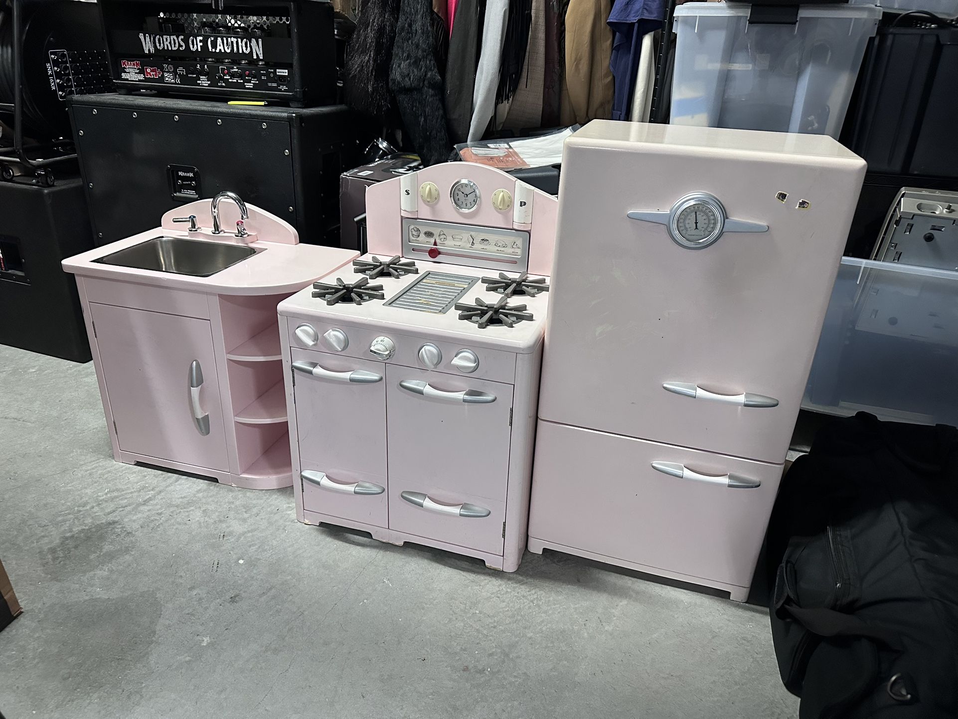 Pottery Barn Kids Kitchen Play set Pink