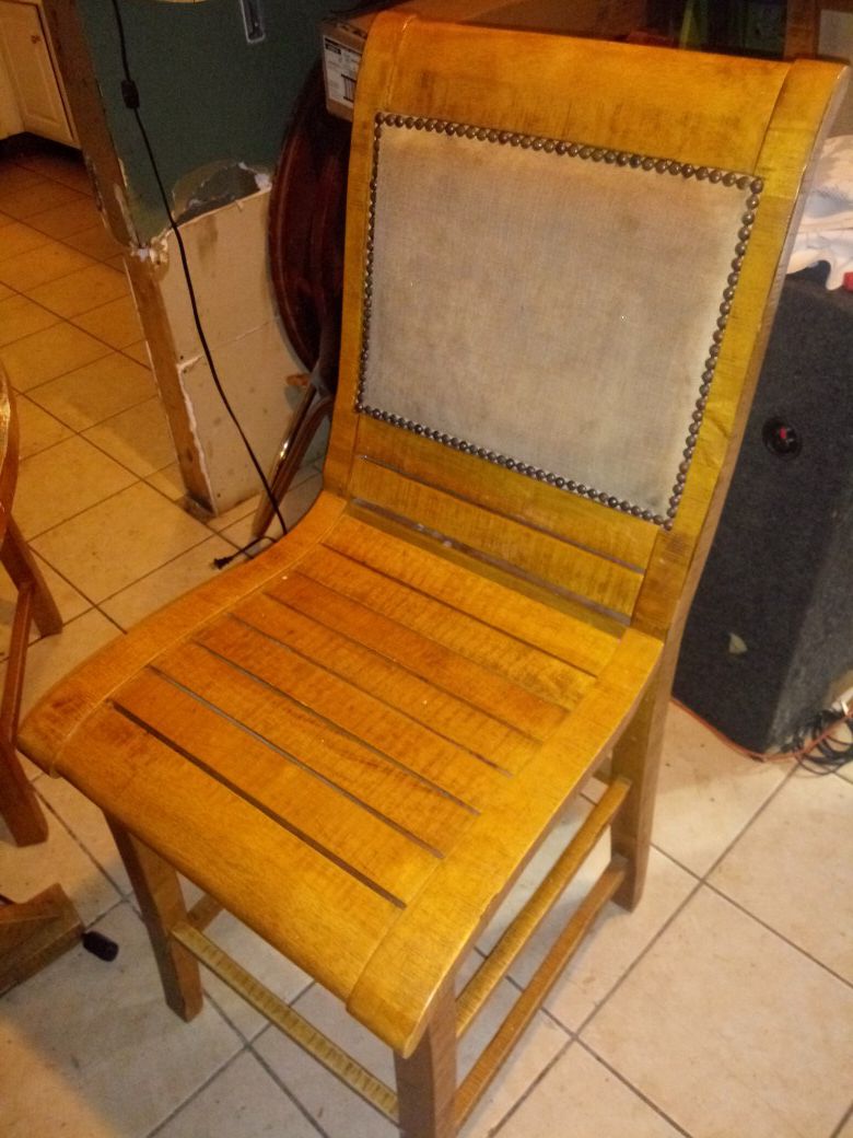Kitchen table with four matching chairs