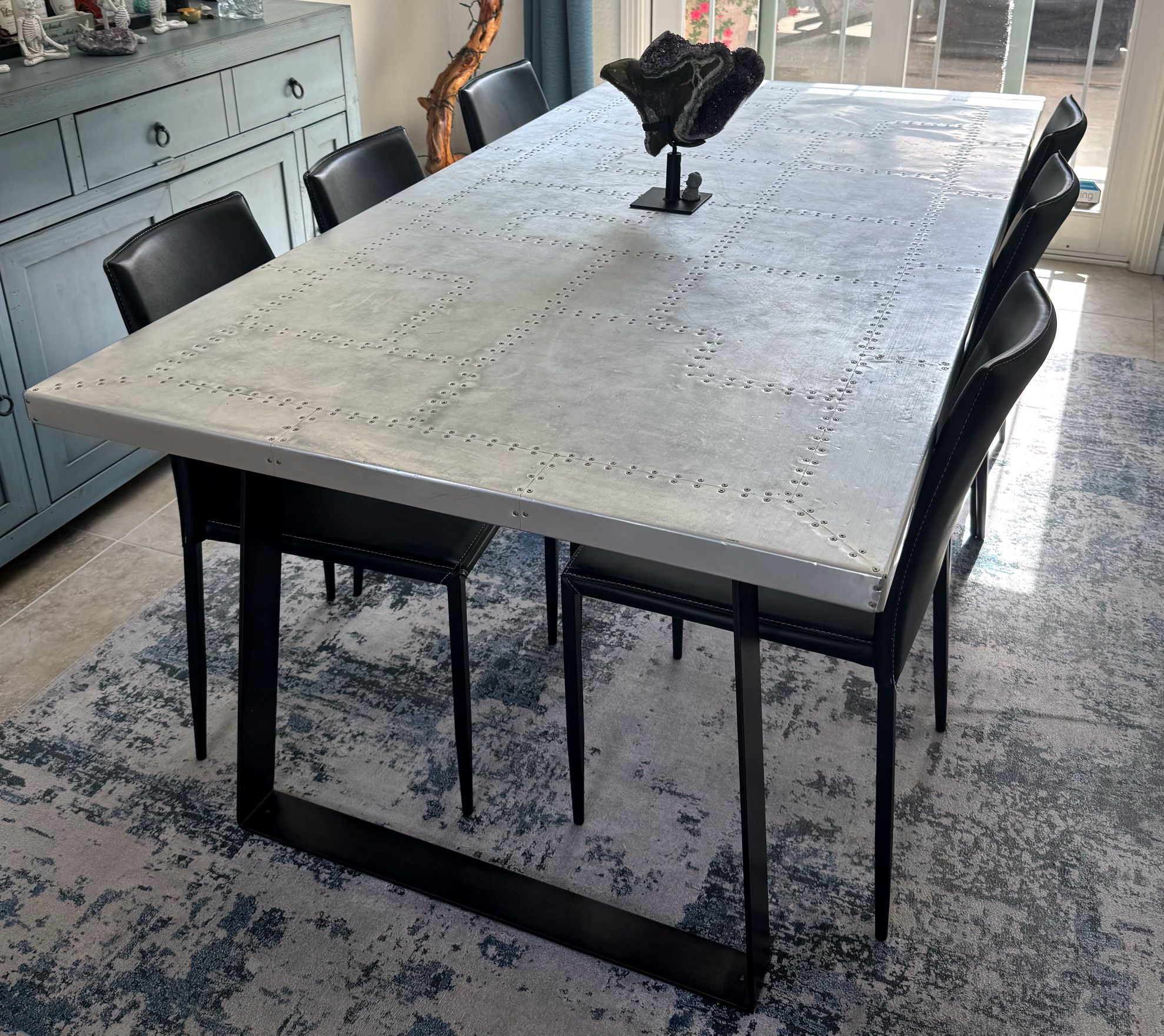 Gunmetal Dining Room Table (Table Only!