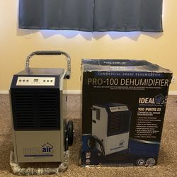 100 Pint Ideal-Air Pro Series Dehumidifier 