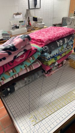 Fleece Material Fabric  $10 each