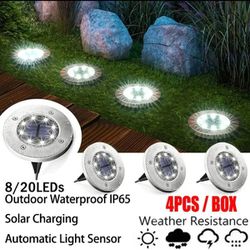 Outdoor waterproof IP65.
Solar  charging lights  8 Count