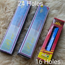 BEE Harmonica Mouth Organ 24 Holes &  The Kids Size 16 Holes ( Each $10)
