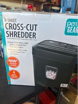 Pen Gear Cross Cut Shredder