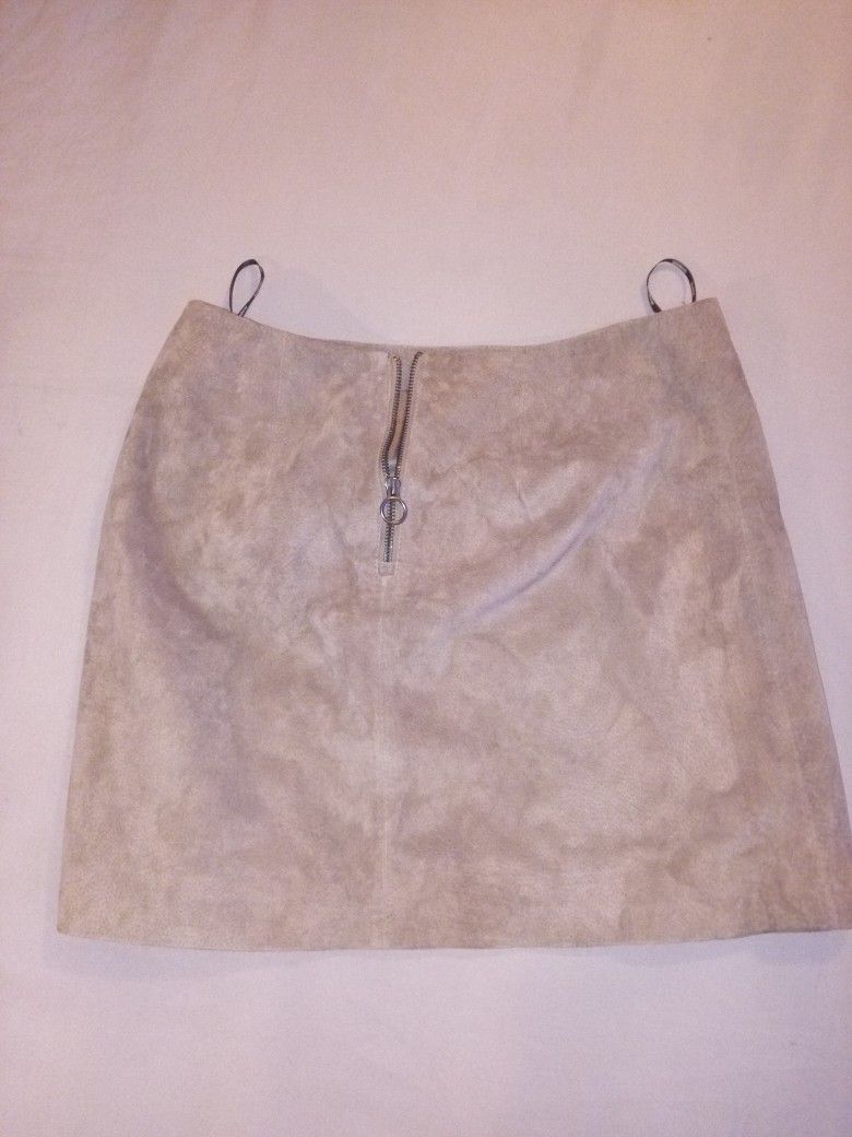 Blank NYC Womens Skirt Brown