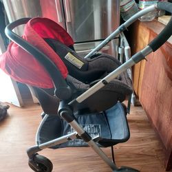 Even Flo safemax car seat & stroller combo
