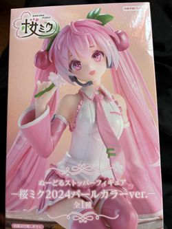 Sakura Miku Toy Figure