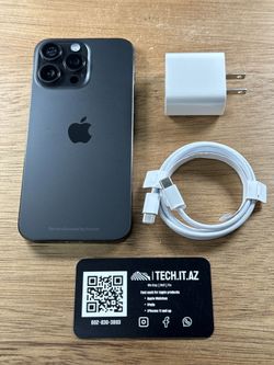 📱 iPhone 15 Pro Max | 512GB | Black Titanium | Unlocked (Any Carrier)