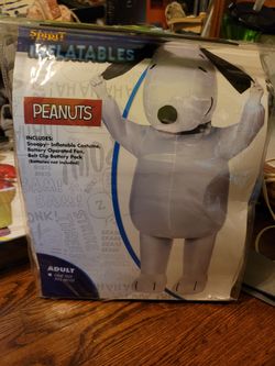 Snoopy inflatable costume