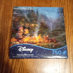 Disney/ Thomas Kinkade Puzzle/ 750 Pieces