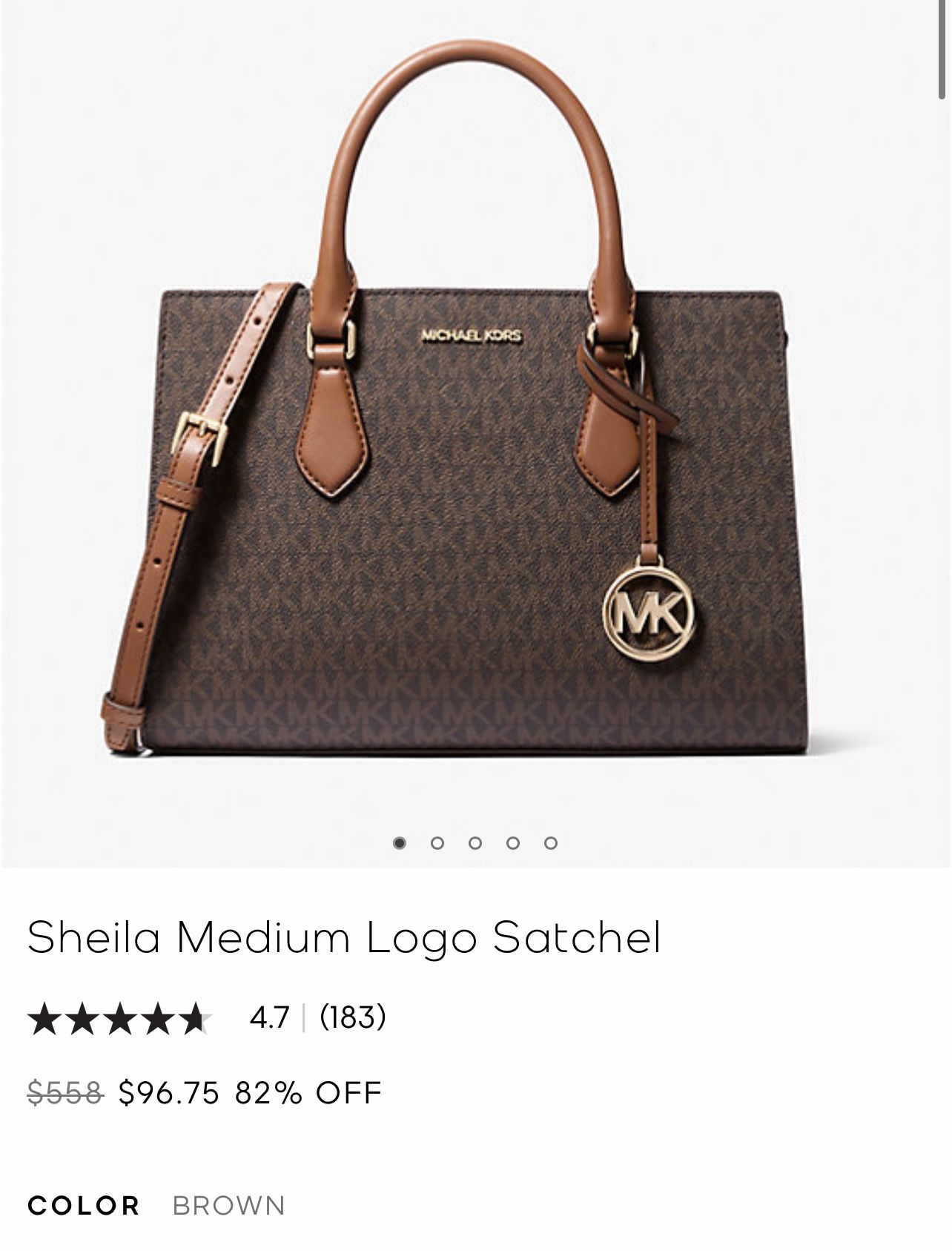 MK Satchel Purse (BRAND NEW)