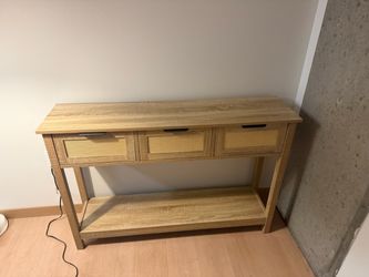 Console Table with 3 Drawers