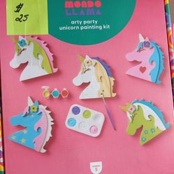 New Mondo Llama Unicorn Painting Kit