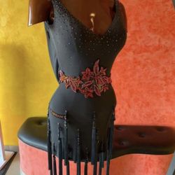 Latin dance dress