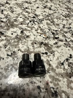 Bicycle Pedel Adaptors 1/2 Crank To 9/16 Pedals 