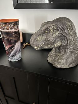 Jurassic park Rebirth Popcorn Bucket And Cup Combo