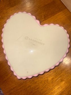 Baking Dish - Pink Heart Shaped