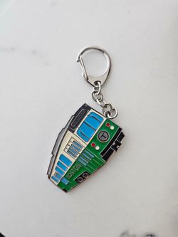 Boston keychain 