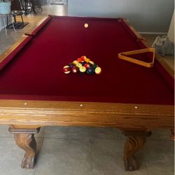 Olhausen  Pool Table.