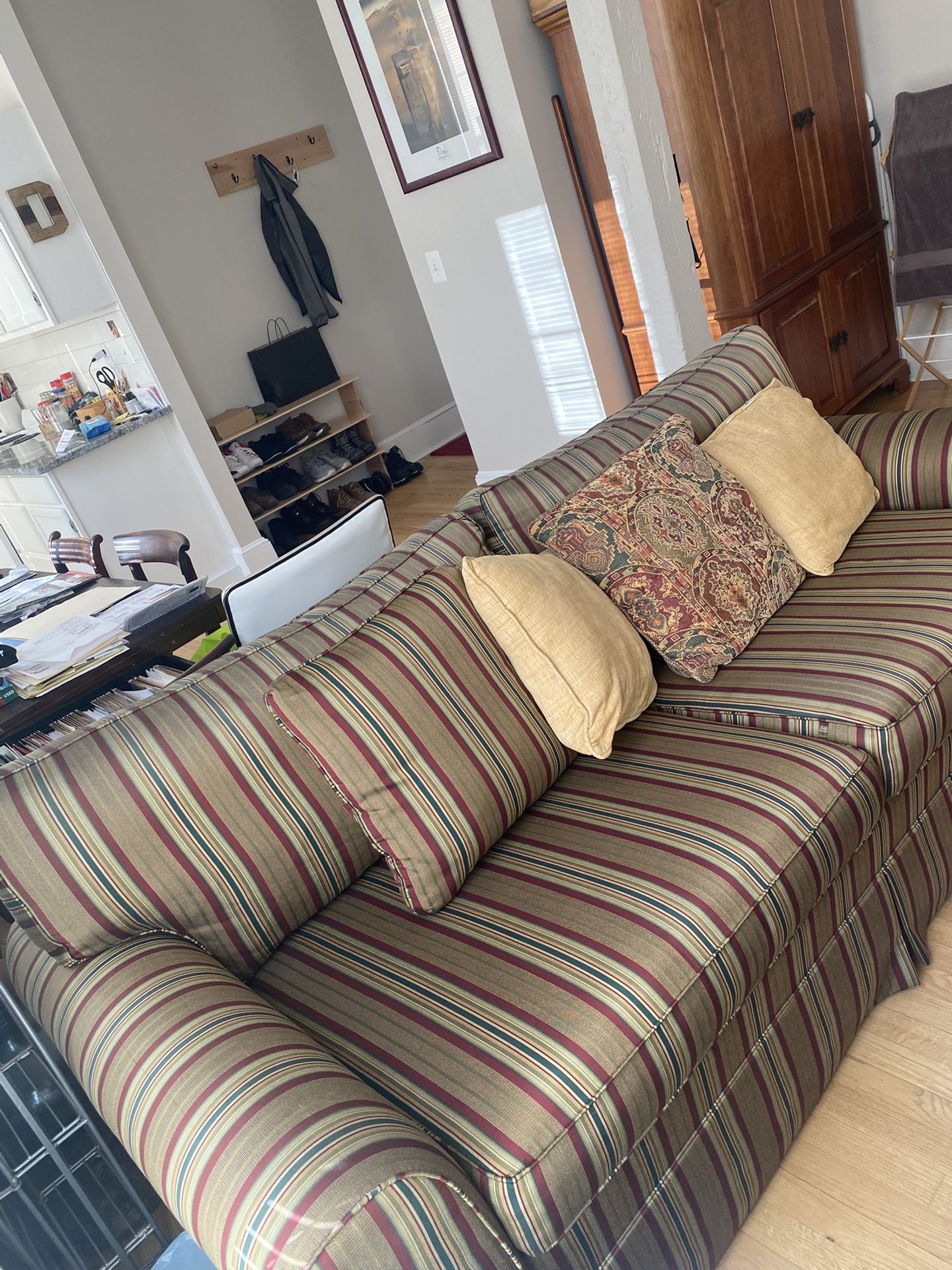 Sofa And Chair with Ottoman