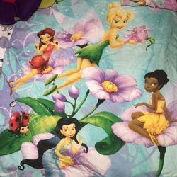 Disney Tinker Bell Toddler Bed Set