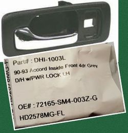90-93 Honda Accord Front Door Handle