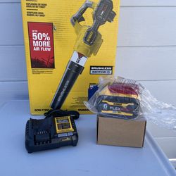 60V FLEXVOLT 125MPH, 650CFM Blower,6AH Battery & Charger