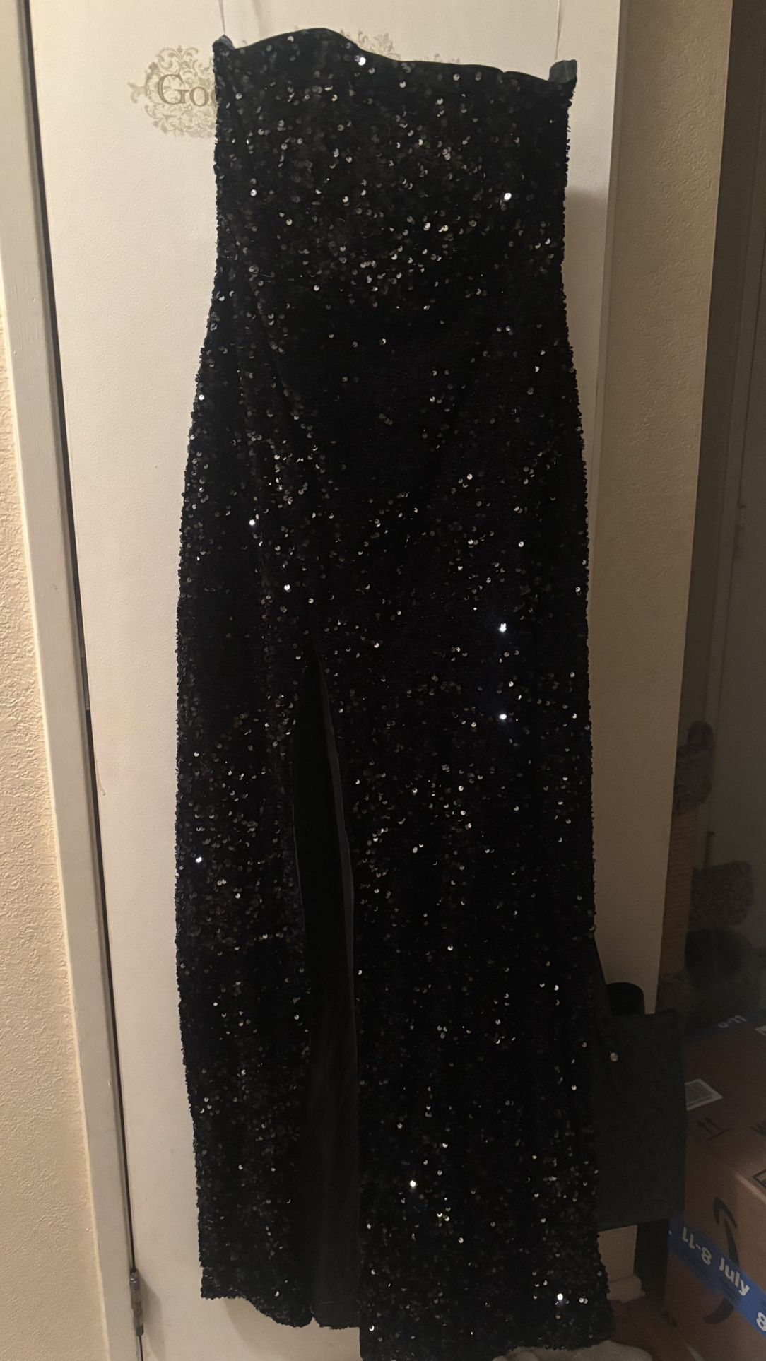 Black Sequin dress