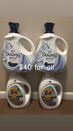 Tide & Downy Laundry Bundle – 4 Bottles