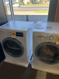 BOSCH WASHER AND DRYER WTGUC WATUC B7