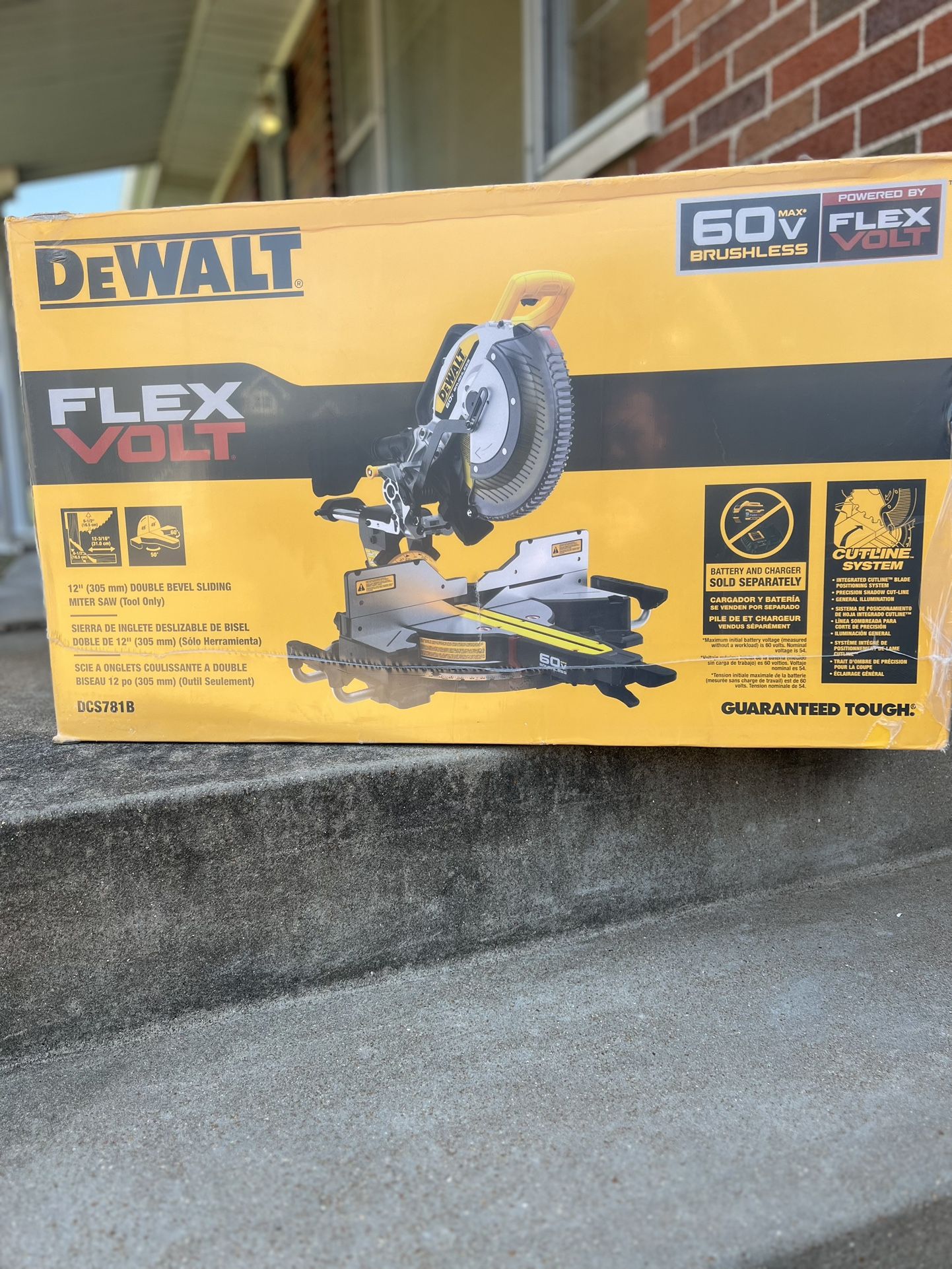 DeWalt FlexVolt 12” Miter Saw (Tool Only)