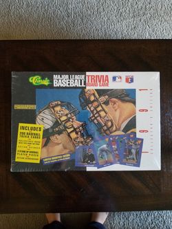 Collector's Edition MLB Trivia Board Game
