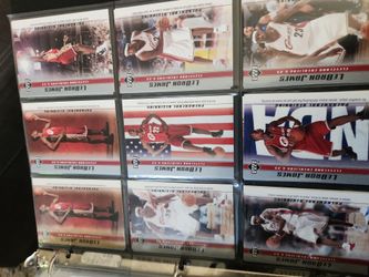 Lebron james upper deck phenomenal beginnings rookie card set