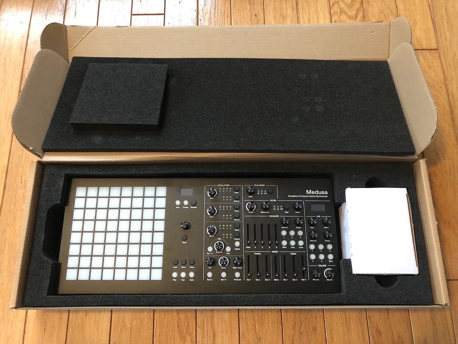 Polyend + Dreadbox Medusa Synthesizer + Decksaver Cover for Sale