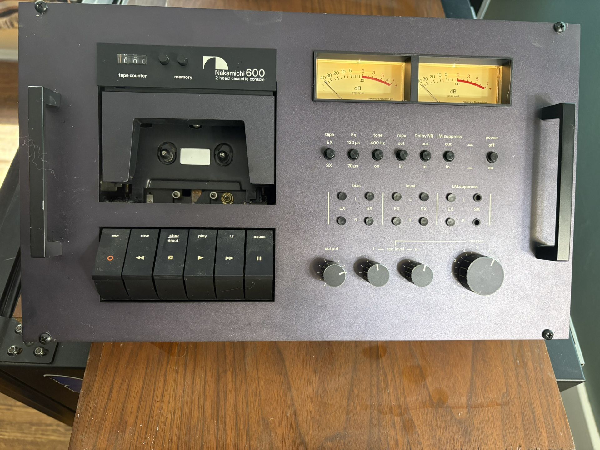Nakamichi 600 Two Head Stereo Cassette Console (1975-79)