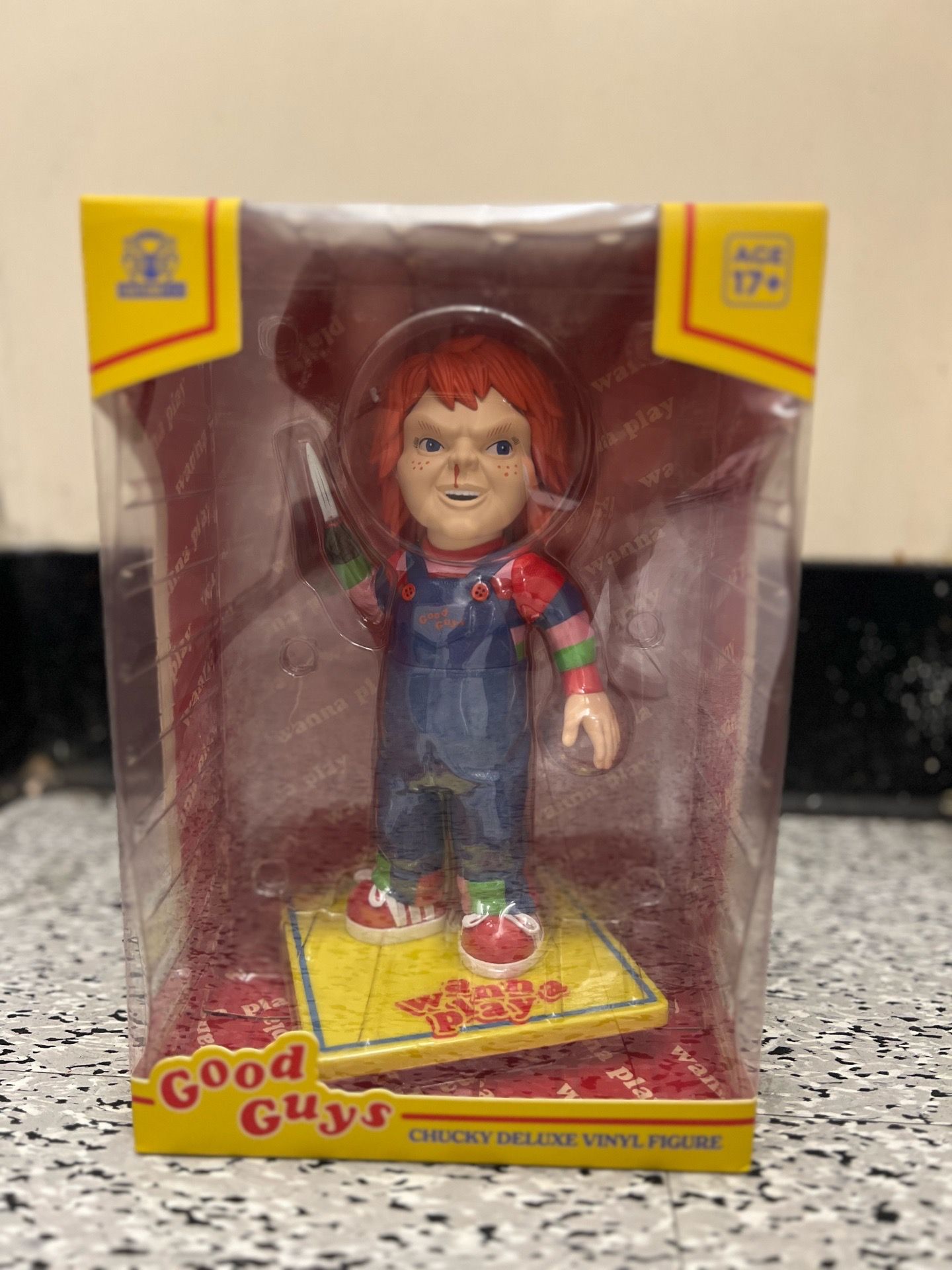 Good Guys Chucky Figure Culture Fly Chucky Deluxe Collector Figure Ltd Ed. New