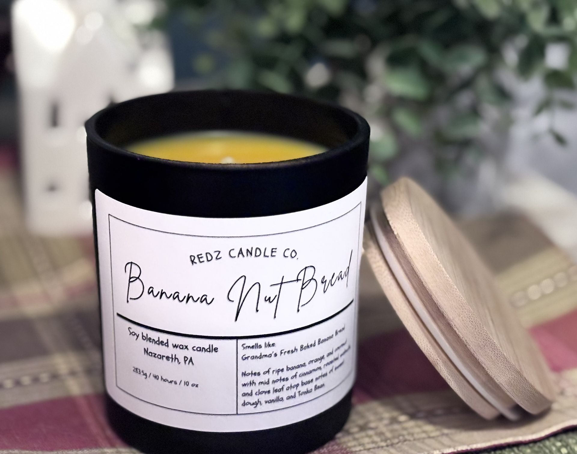 Banana Nut Bread Soy Candle