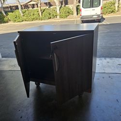 Modern Walnut Cabinet  