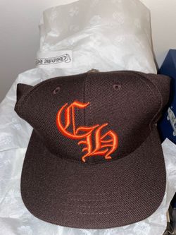 NEW Chrome Hearts Baseball Cap Brown Orange