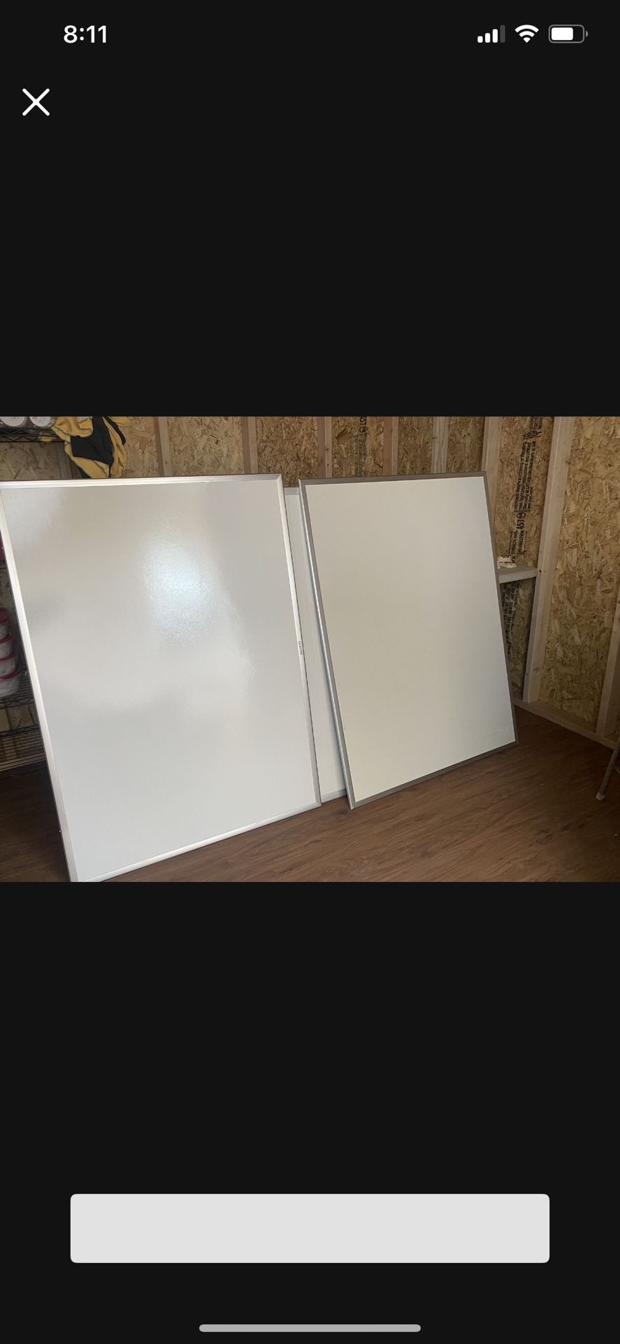 whiteboards, Non-Magnetic