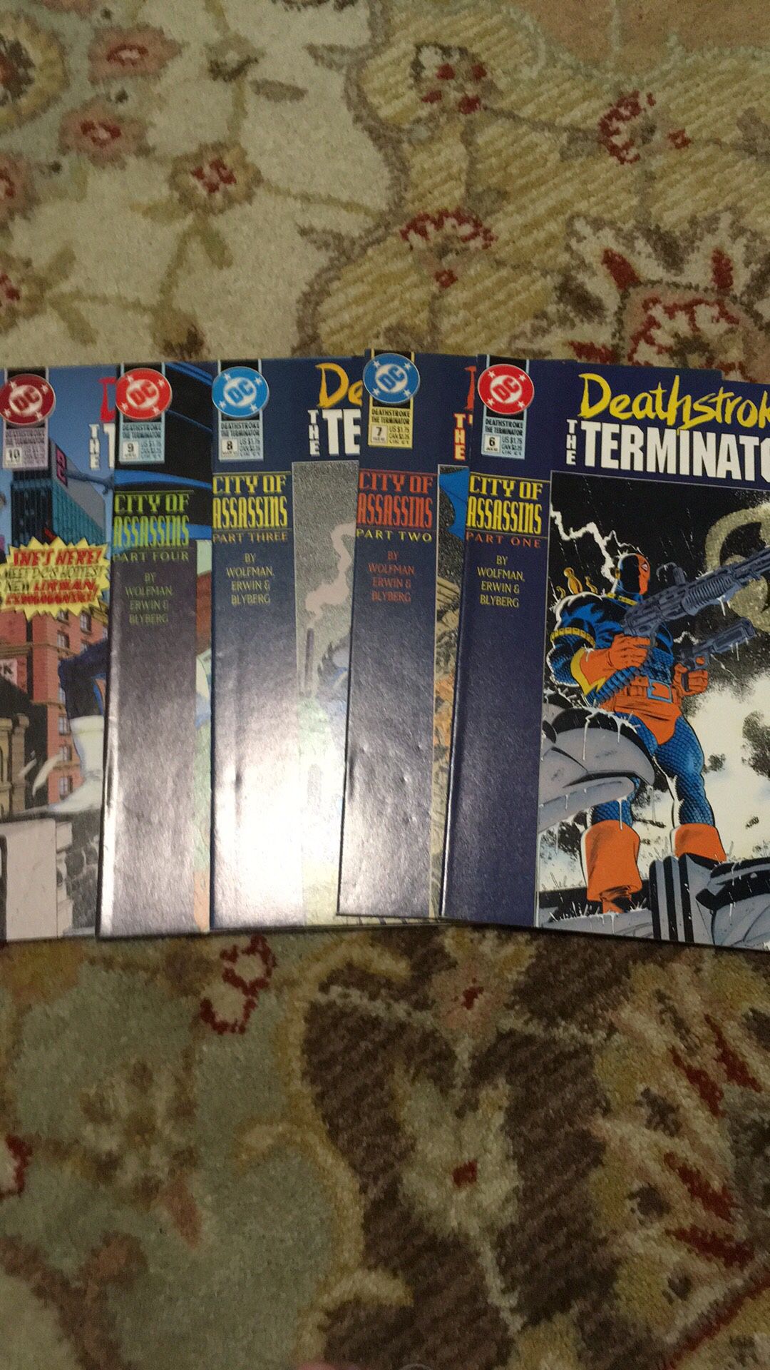Comics deathstroke terminator 6-10