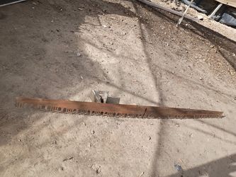 Vintage Saw 7ft Perforated 2 Men Felling Saw