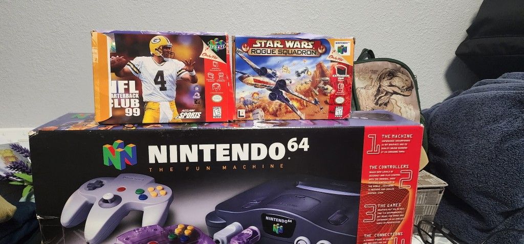 Nintendo 64 In Original Box