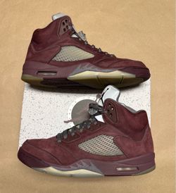 Nike Air Jordan 5 Retro SE Burgandy 2023 Men’s sz 13 Basketball shoes Rare!