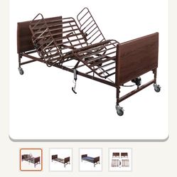 $325- In Home Care Twin  Fully Adjustable Drive Semi-Electric Twin Bed $250