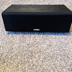 Polk Audio Center Channel CS10 Black Speaker - $70