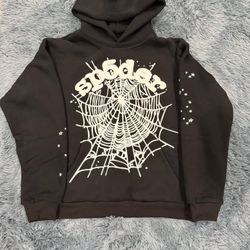 spider hoodie size L